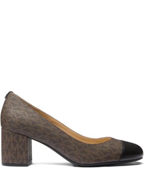 Michael Kors 57mm Perla Flex heeled pumps - Brown - zdjęcie produktu nr 1