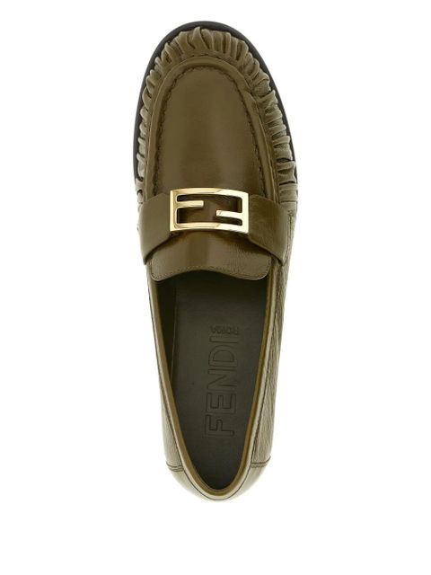 FENDI Baguette loafers - Green - zdjęcie produktu nr 2