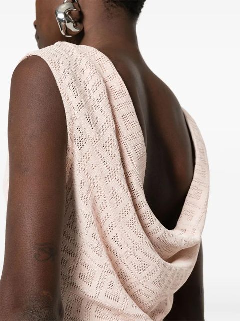 Givenchy 4G-patterned midi dress - Pink