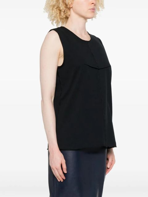 KHAITE organic cotton top - Black