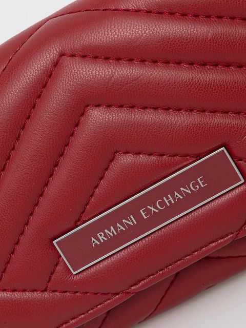 Armani Exchange kopertówka kolor czerwony 948481 4R742