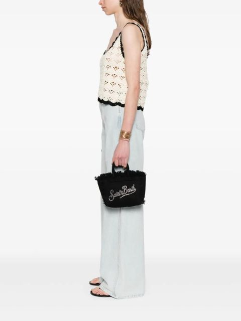 MC2 Saint Barth cotton mini bag - Black - zdjęcie produktu nr 2