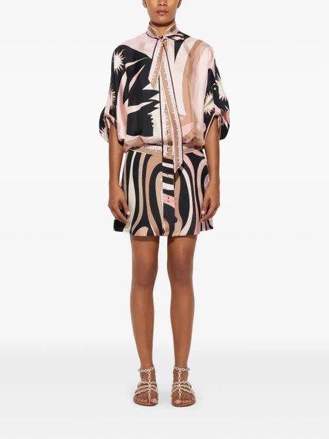PUCCI marmo-print dress - Black