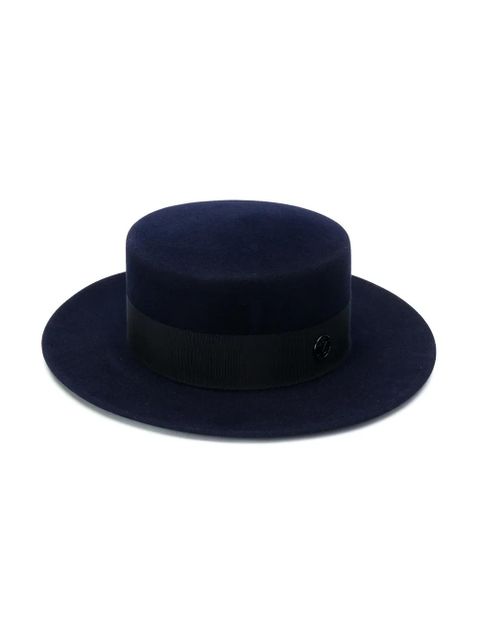 Maison Michel Kiki fedora hat - Blue