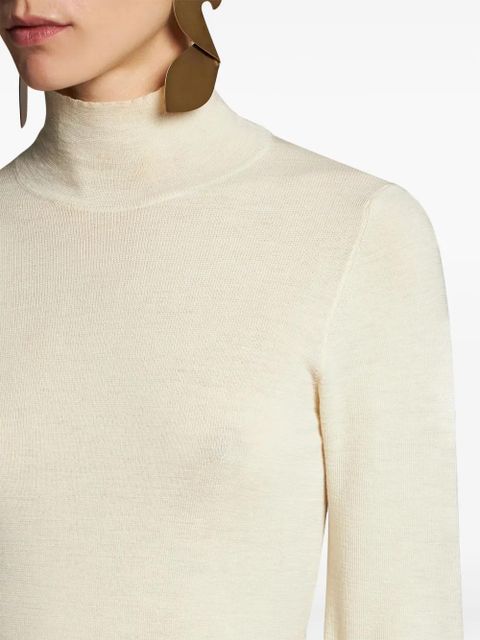ETRO high-neck wool jumper - Neutrals