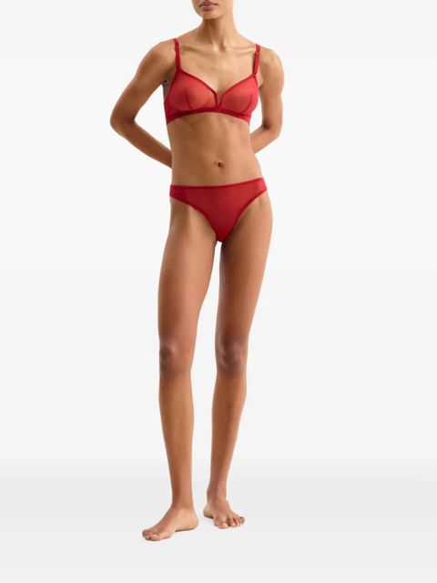 ERES Providence Tonique wireless triangle bra - 01513 RED