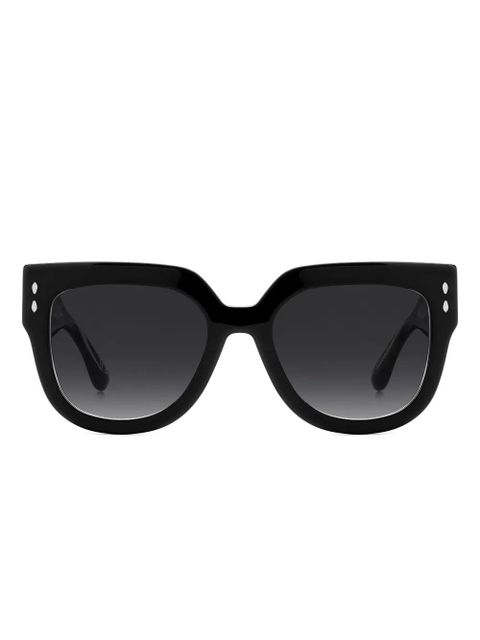 Isabel Marant Eyewear square-frame sunglasses - Black - zdjęcie produktu nr 1