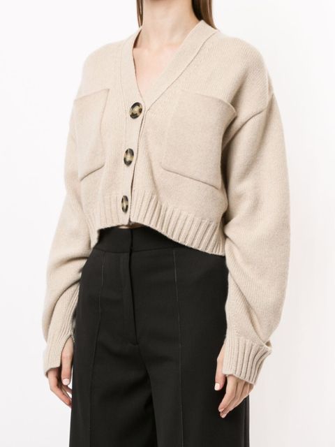 Proenza Schouler Eco cashmere cardigan - Brown