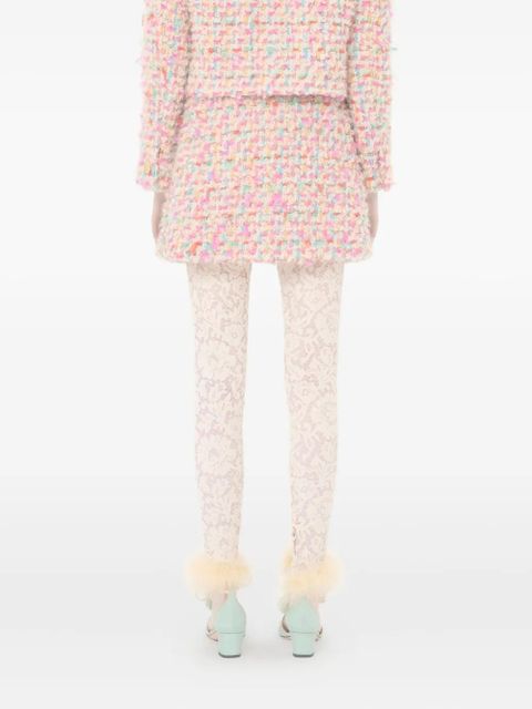 Valentino Garavani Candy tweed skirt - Neutrals