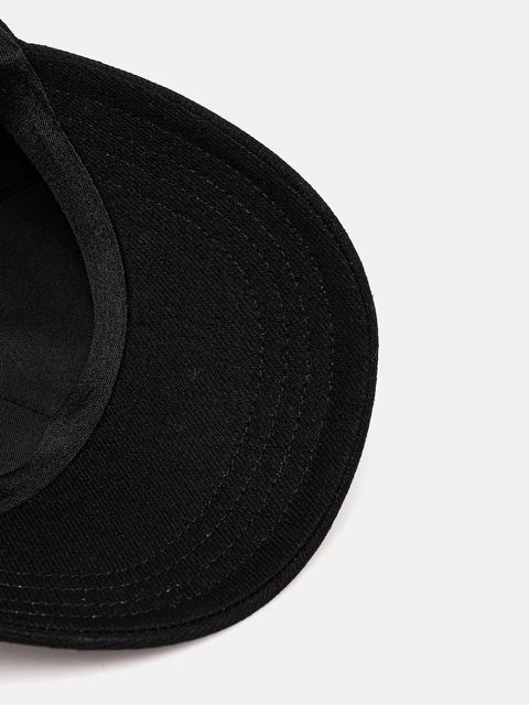 A.P.C. czapka z daszkiem casquette charlie kolor czarny COZZS.M24069