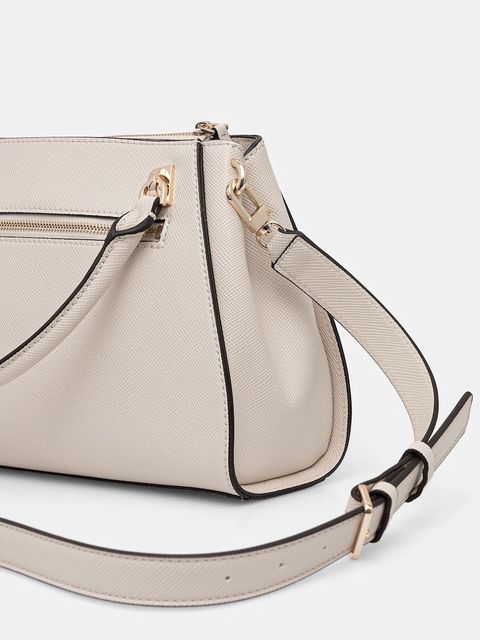 Guess torebka NOELLE kolor beżowy HWZG96 72070