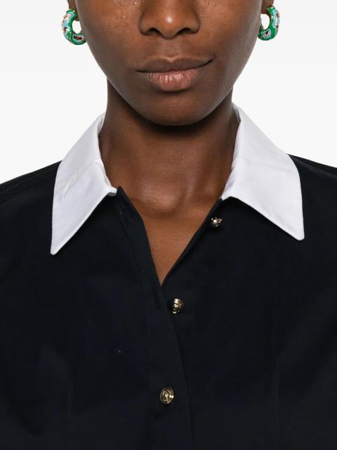 Maje button-fastening collared shirt - Blue