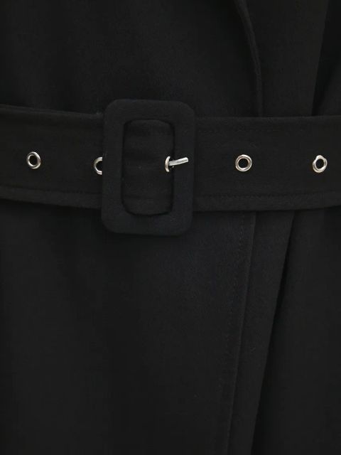 Answear Lab płaszcz damski kolor czarny przejściowy oversize