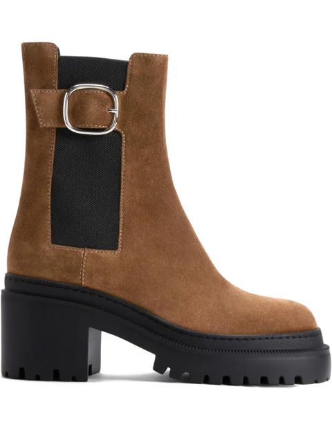 Giuseppe Zanotti Mairi buckle boots - Brown - zdjęcie produktu nr 1