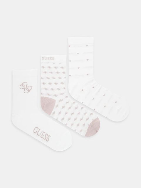 Guess skarpetki 3-pack kolor biały O4BG03.KCJ20 - zdjęcie produktu nr 1
