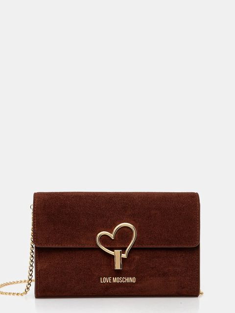 Love Moschino torebka kolor pomarańczowy JC4327PP0NKX0204 - zdjęcie produktu nr 1