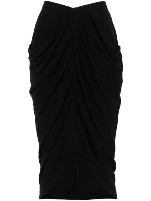 MARANT ÉTOILE Ilis midi skirt - Black - zdjęcie produktu nr 1