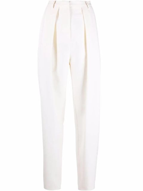 Magda Butrym tapered high-waisted trousers - Neutrals - zdjęcie produktu nr 1