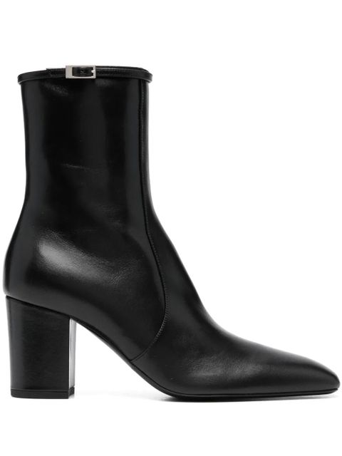 Saint Laurent Joelle 70mm leather boots - Black - zdjęcie produktu nr 1