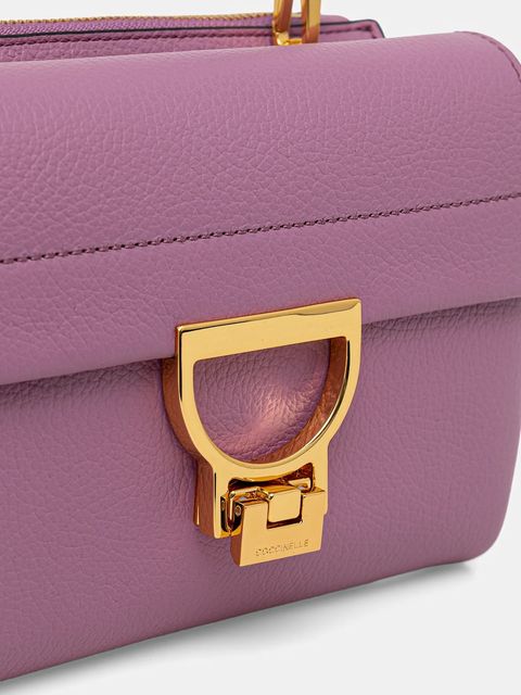 Coccinelle torebka skórzana kolor fioletowy E1 MD5 55 B7 01