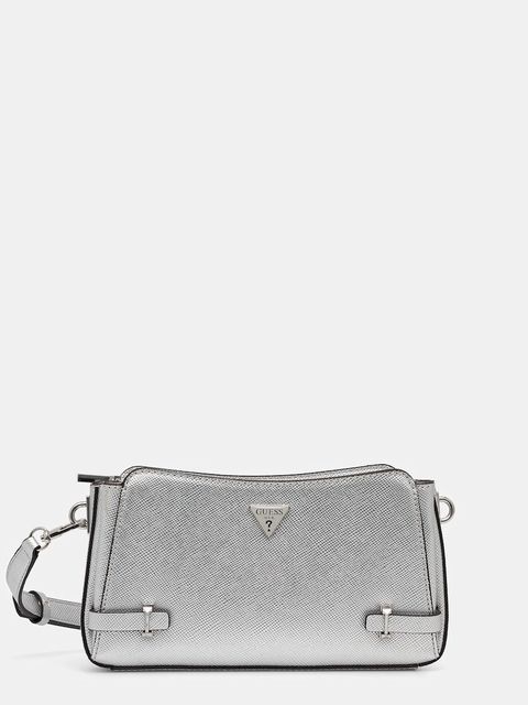 Guess torebka ROSALBA kolor srebrny HWMY96 57120 - zdjęcie produktu nr 1