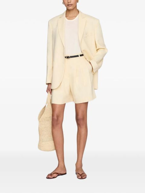 ANINE BING Quinn single-breasted blazer - Yellow - zdjęcie produktu nr 2