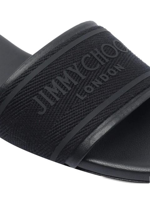 Jimmy Choo Joa flat sandals - Black - zdjęcie produktu nr 2