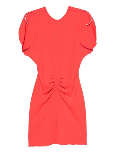 Victoria Beckham short sleeve dress - Red - zdjęcie produktu nr 1