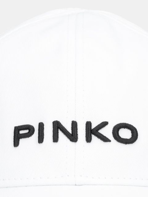 Pinko czapka z daszkiem bawełniana