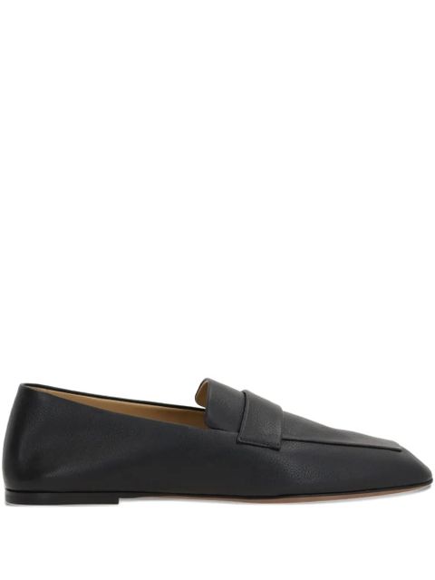 The Row leather penny loafers - Black - zdjęcie produktu nr 1