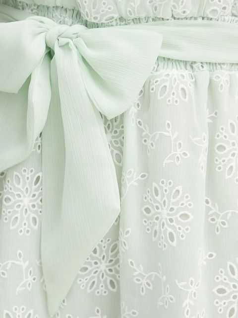 Guess sukienka DANILE kolor zielony mini rozkloszowana W5GK15 W0WA2