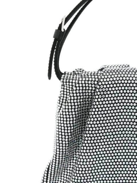 Amina Muaddi Vittoria mini bag - Black