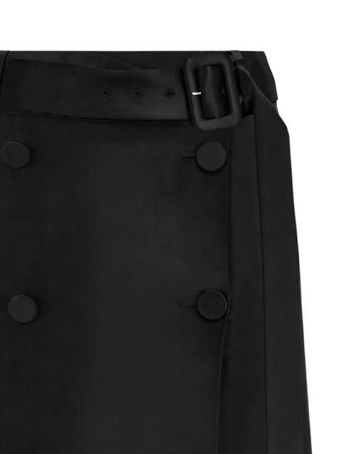 Ferragamo button belted midi skirt - Black - zdjęcie produktu nr 2