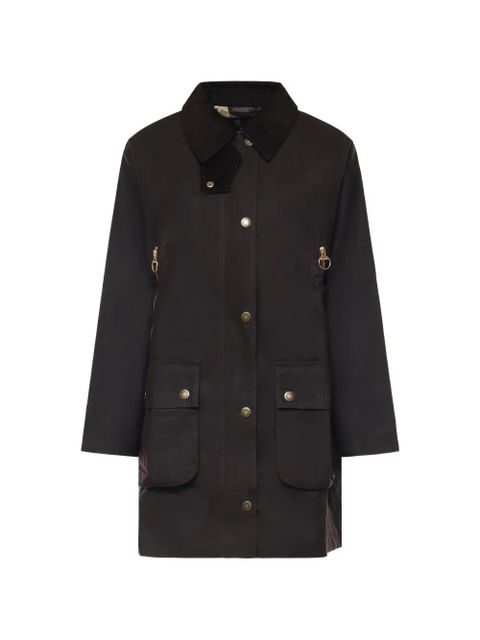 Barbour single-breasted coat - Brown - zdjęcie produktu nr 1