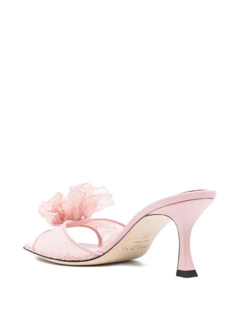 Jimmy Choo Skye Corsage lace sandals - Pink