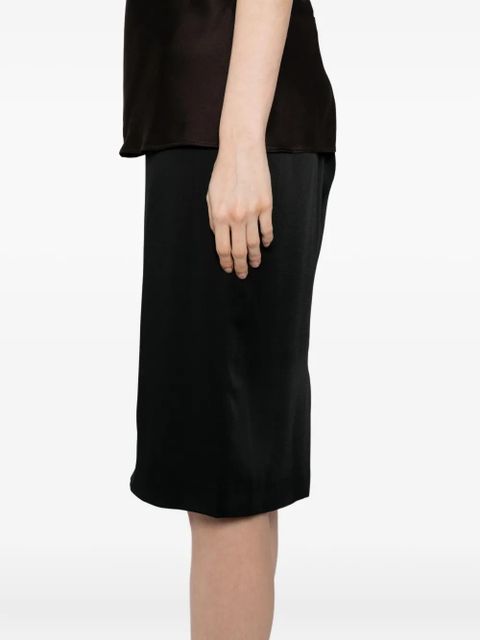 TOM FORD silk skirt - Black