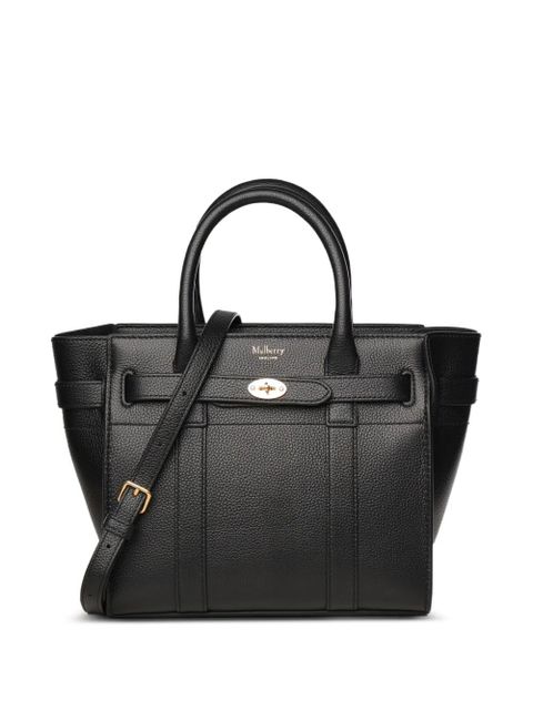 Mulberry mini Bayswater zipped tote bag - Black