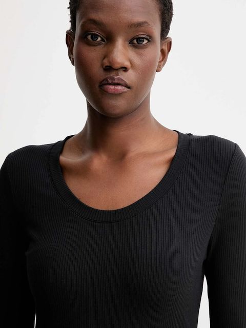 Calvin Klein longsleeve kolor czarny LV044D235G