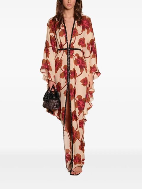 Johanna Ortiz floral-print maxi dress - Neutrals - zdjęcie produktu nr 2