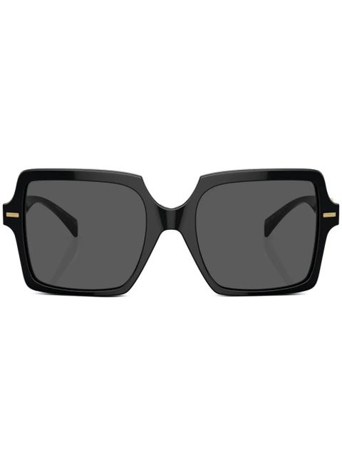 Versace Eyewear oversized square-frame sunglasses - Black - zdjęcie produktu nr 1