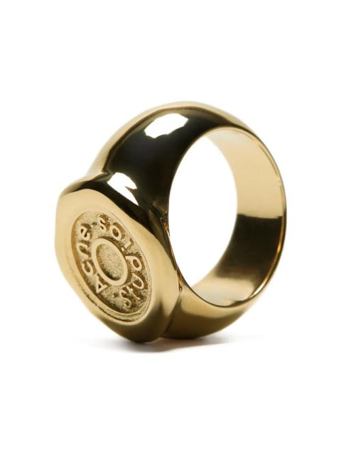 Acne Studios logo ring - Gold - zdjęcie produktu nr 2