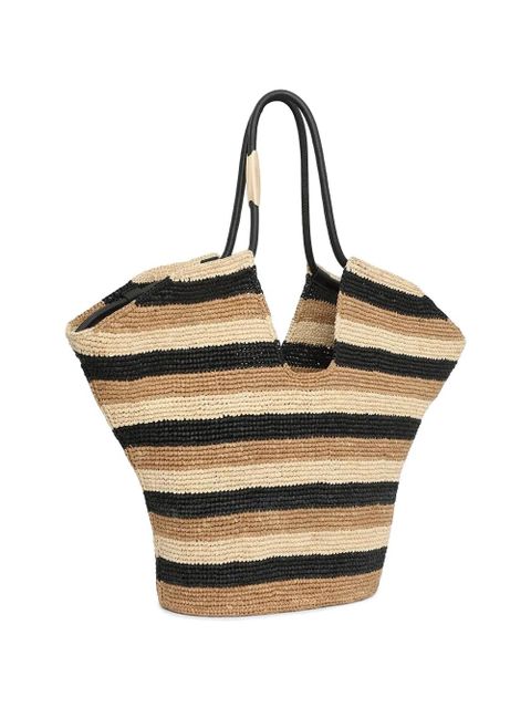 ZIMMERMANN Goldentime beach bag - Neutrals