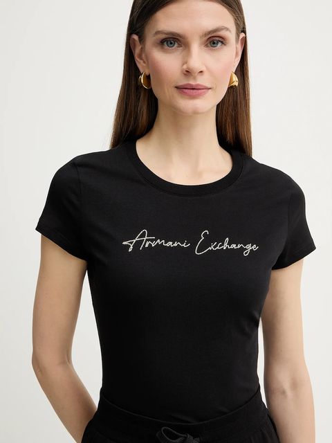 Armani Exchange t-shirt bawełniany