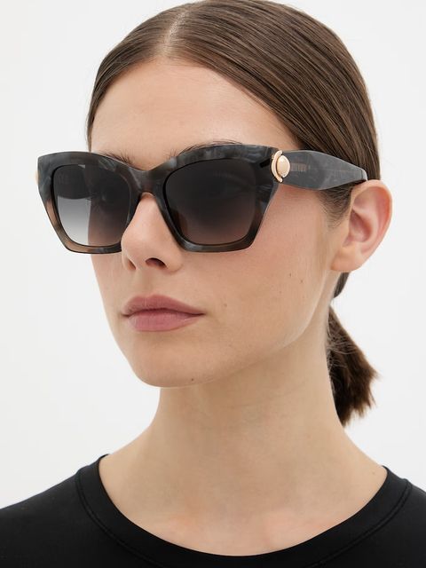 Furla okulary przeciwsłoneczne kocie oczy damskie - zdjęcie produktu nr 1