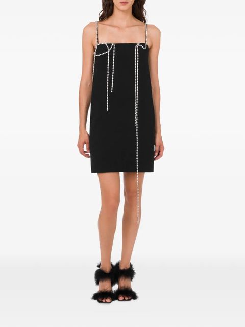 Moschino embellished-straps mini dress - Black - zdjęcie produktu nr 2