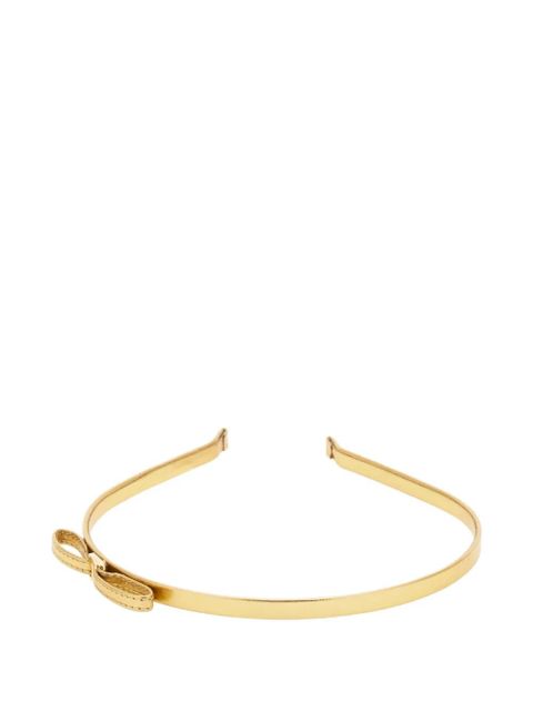 Ferragamo mini-bow headband - Gold