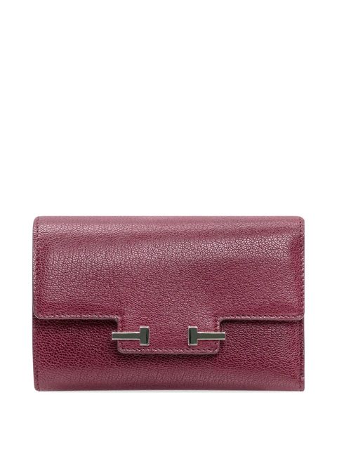 TOM FORD Grain compact wallet - Purple - zdjęcie produktu nr 1