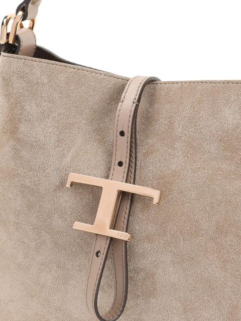 Tod's suede tote bag - Neutrals - zdjęcie produktu nr 2
