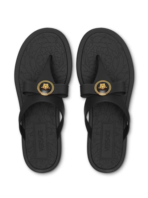 Versace Gianni Ribbon sandals - Black
