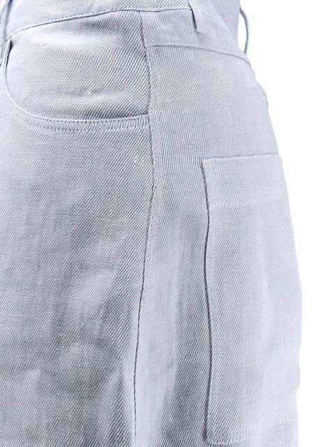 Alysi wide-leg shorts - Blue